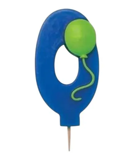 Vela Azul Número Cero