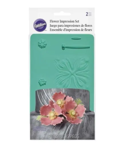 Moldes de Fondant y Pasta de Goma Flores Wilton