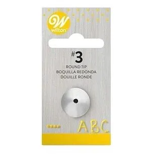 Boquilla #3 Punta Redonda Wilton
