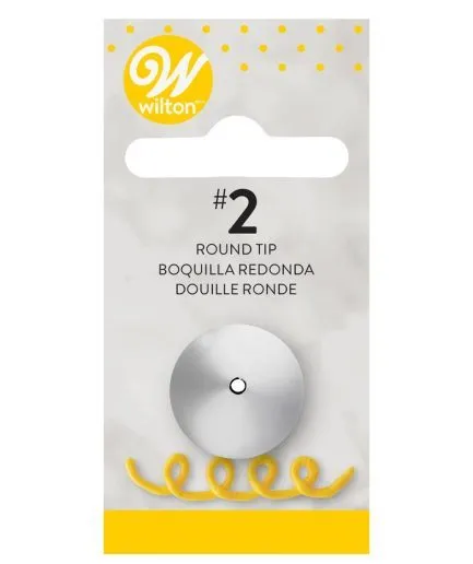 Boquilla #2 Punta Redonda Wilton