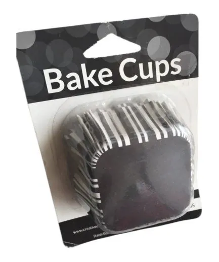 12 Cápsulas Cuadradas Negro