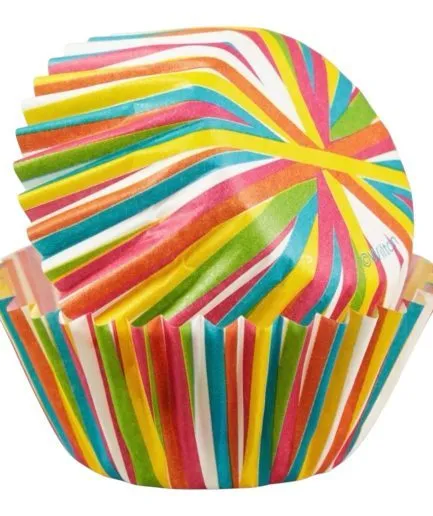 100 Mini Cápsulas Arcoíris Wilton