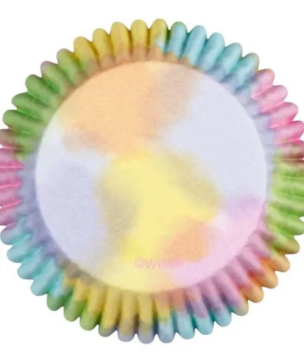 36 Cápsulas Color Cups Foil Wilton