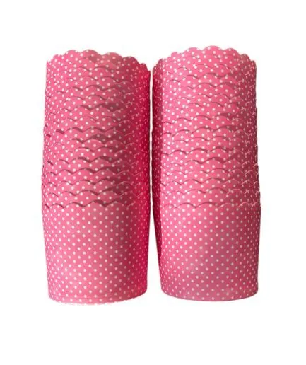 Cápsulas Polka Rosadas