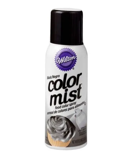 Spray Comestible Color Negro Wilton
